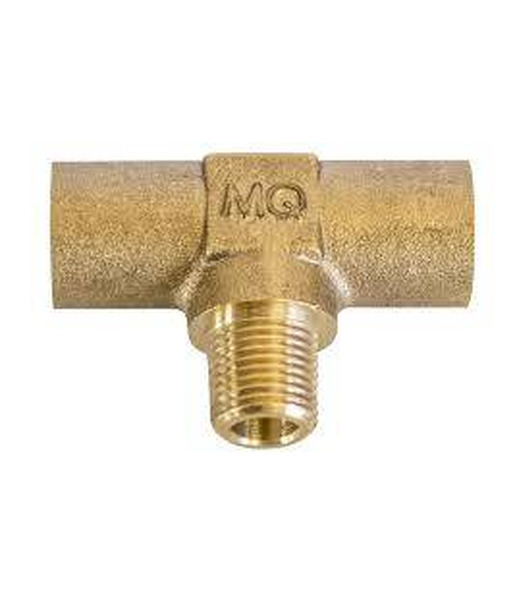 TEE LATAO 1/8 NPT (I) X 1/8 NPT(I) X 1/8 NPT(E)